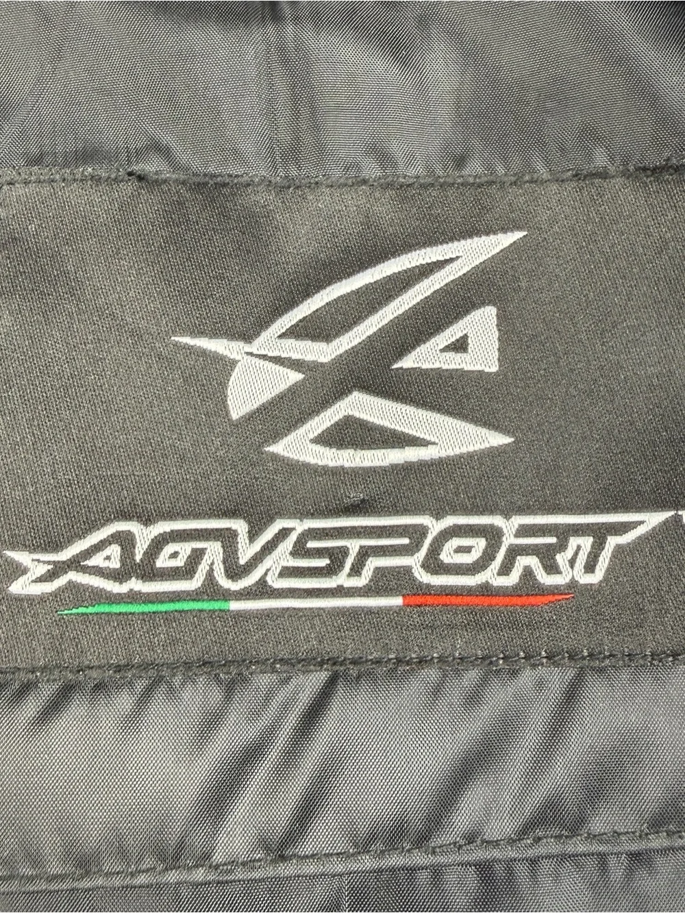AGVSPORT Hydrobloc Motorcycle Jacket Men XL Armored Black Red Riding Biker